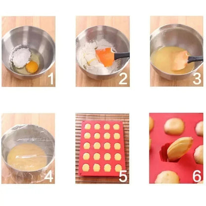 Food-grade Silicone Cake Mold Baker Cake Mold DIY Baking Pan Mold Kitchen Baking Appliance Accessories