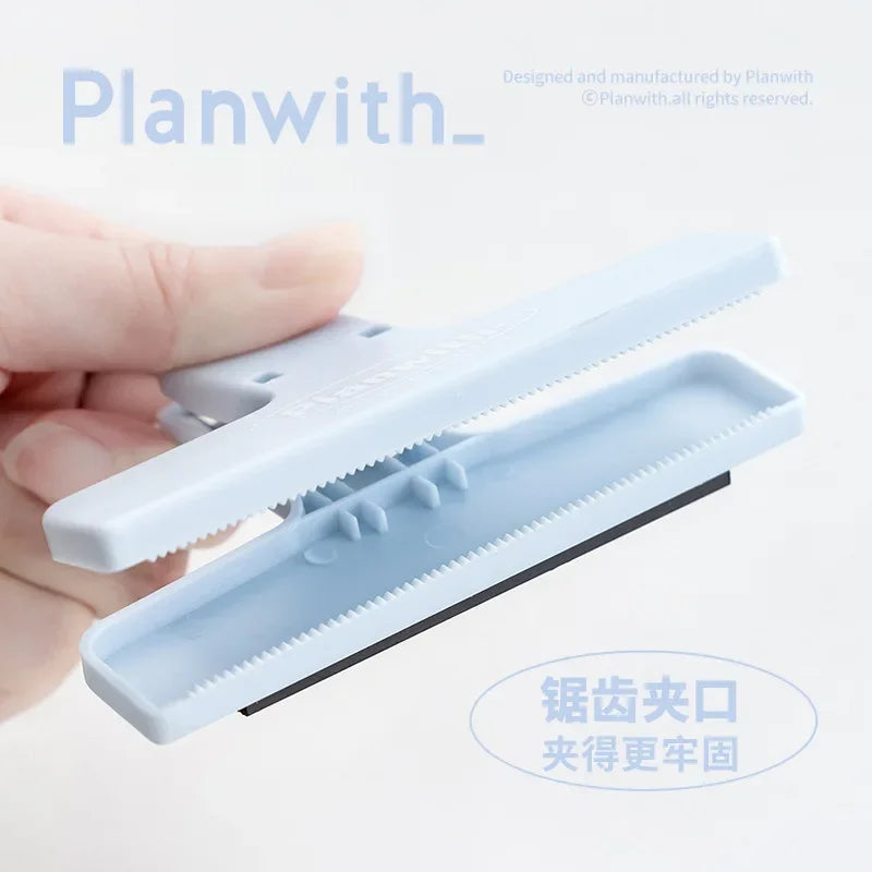 1pc Multifunctional Student Journal Stationery Magnetic Clip Simple Receipt Office Book Securing Storage Clip School Supplies