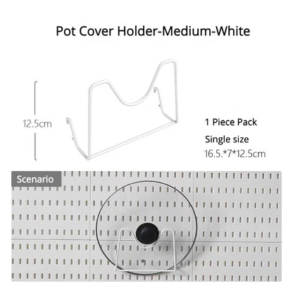 Diy Organizer Pegboard Accessories Pegboard Wall Organizer Panel Shelves For Gamer Room,bathroom,tool house,kitchen Storage R