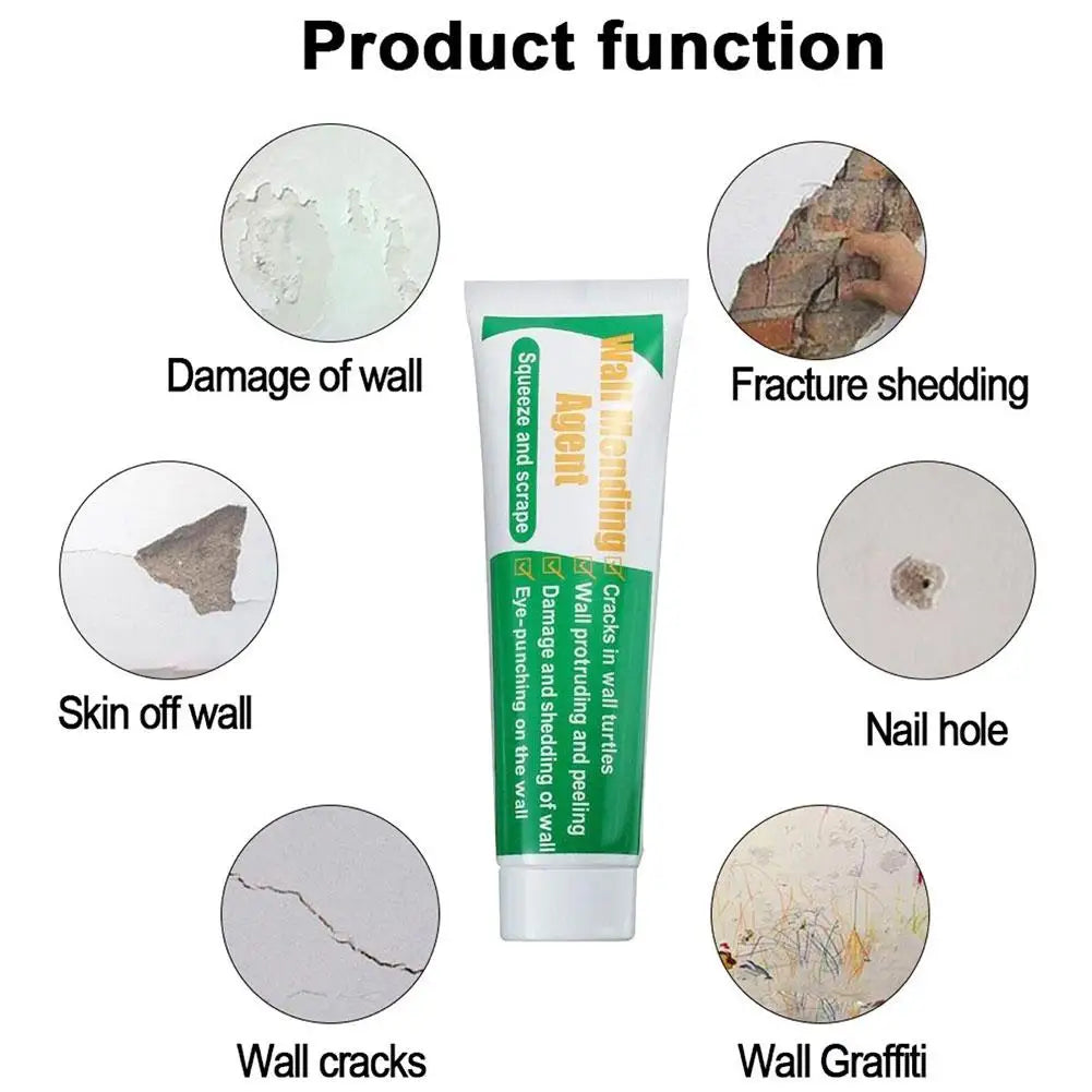 Putty Wall Mending Agent Repair Cream Crack Nail Repair Agent Walls Peeling Graffiti Waterproof and Mildew Gap Repair Paste