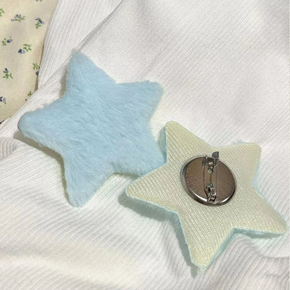 5/1Pairs Small Angel Wings Brooch Japanese Plush Angel Wings Brooch Badge Sweet Pin Doll Cosplay Y2K Fluffy Angel Wing Bag De