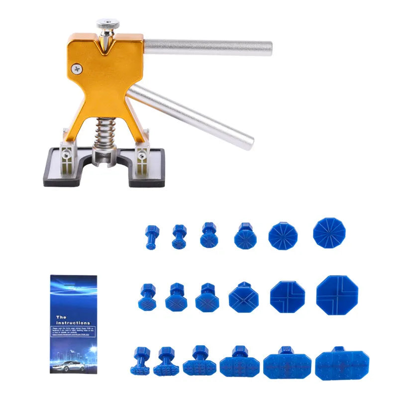 Car Body Sheet Metal Paintless Dent Plastic Puller Kit Auto Hail Pit Removal Repair Tools Hot Multiple Sizes Suction Cup Set 