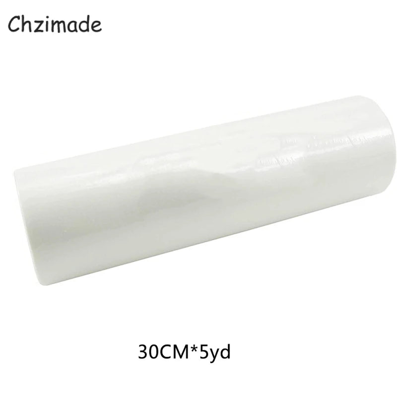 Chzimade 5Yards Interfacing Fabric Iron On Clothes Resin Lining For Bags Patchwork Lining Fabric Patchwork Diy Sewing Crafts 