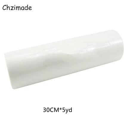 Chzimade 5Yards Interfacing Fabric Iron On Clothes Resin Lining For Bags Patchwork Lining Fabric Patchwork Diy Sewing Crafts 