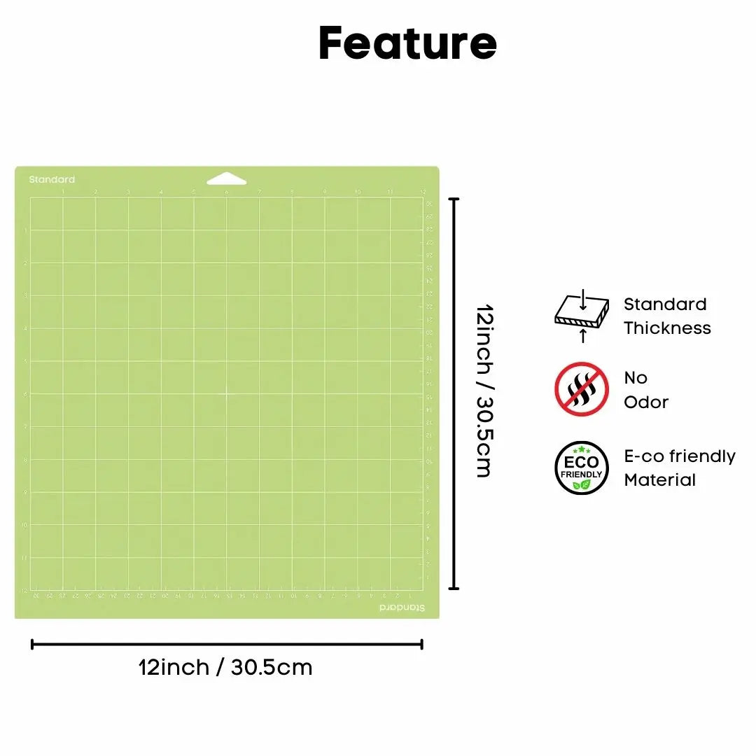 12inX12in PVC Cutting Mat for Cricut Maker Explorer DIY Paper Multifunctional Durable Handicraft Art Engraving Board Sewing P