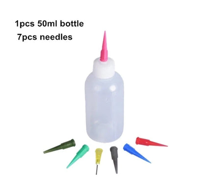 Pottery Supplies Plastic Pointed Mouth Squeeze Mud Bottle DIY Ceramic Craft Cup/vase/tea Set Creative Painting Coloring Tools