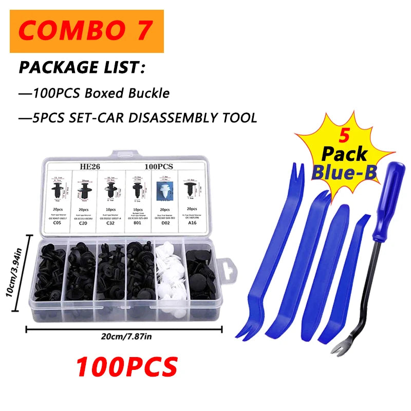 iLMH Car Hand Tool Set Car Disassembly Tool Kit Stereo Repair DVD Repair Tool Dashboard Removal Tool Interior Plastic Trim Pa