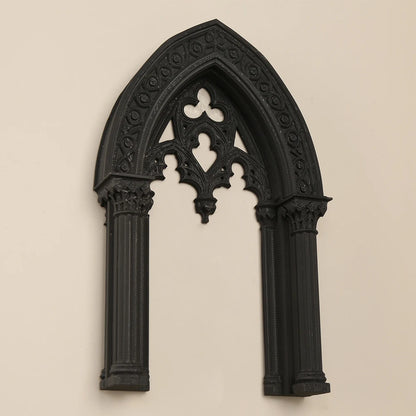 Cross-Border Gothic Style Double Column Arch Wall Decor Frame For Retro-Style Home Wall Art Decor Scenario