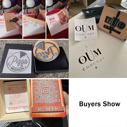 Personalized Stamp Custom Wooden Stamp Weddding Seal Stamp Logo For Invitation Stationery Custom Name Business Wedding Brandi