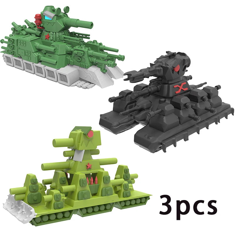 Military Tank Half Tracked Armor Vehicle 3D Printed Action Figure Model Creative Toy for Birthday Christmas Collectible Gift 