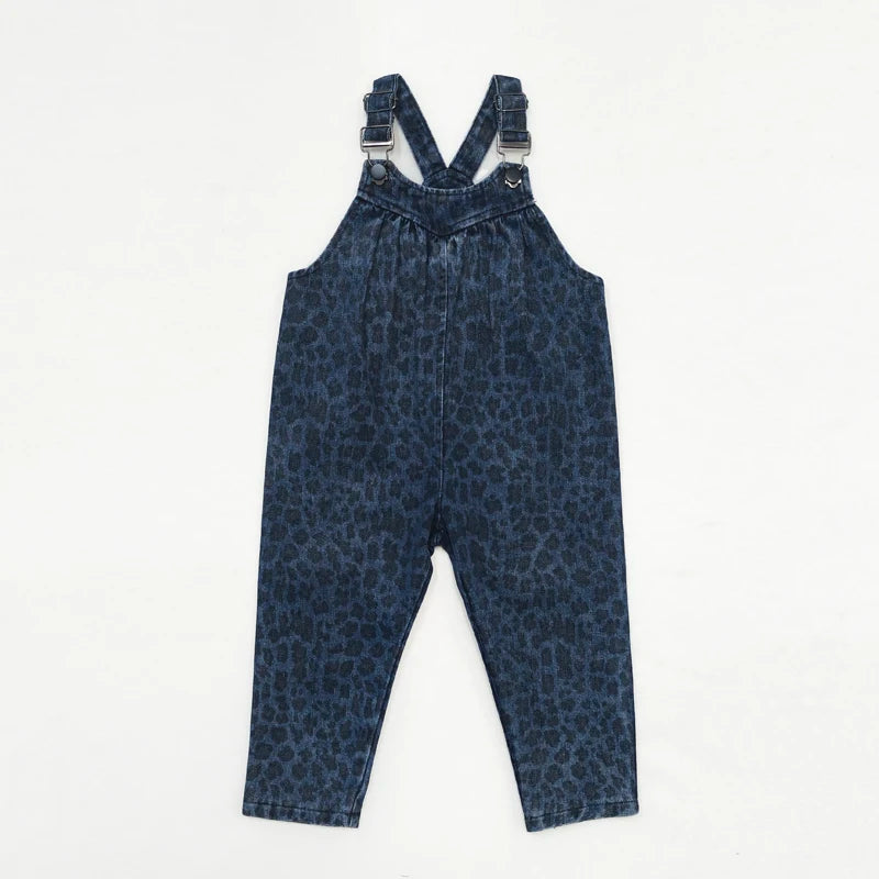 Ali Co AW26 denim leopard collection boys girls clothing dress skirt shirt vest and overalls