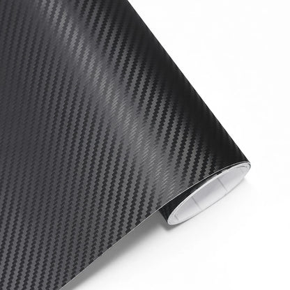 3D Carbon Fiber Black Vinyl Wrap Car Motorcycle Adhesive Vinyl Body Wrapping Film PVC Styling Auto Decal Car Accessories