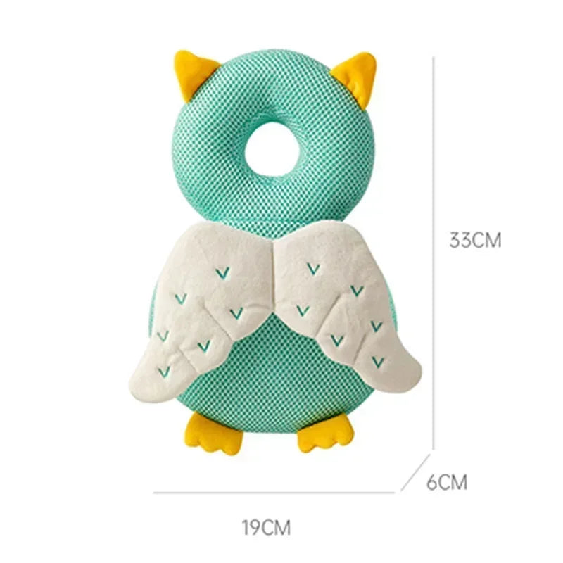 1-3T Toddler Baby Head Protector Safety Pad Cushion Back Prevent Injured Angel Bee Cartoon Security Pillows Protective Headge