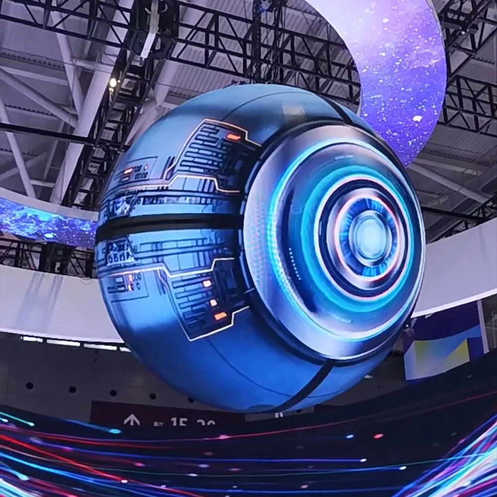 Circular Indoor Advertising LED Display for Product Durable and Eye-Catching