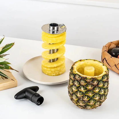 1PCS Spot Stainless Steel Pineapple Peeler Pineapple Corer Slicer Fruit Cutter Easy Slicer Peeler Kitchen Gadget Delivery Fas