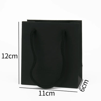 1PCS Black Square Jewelry Display Gifts Box Organizer Engagement for Ring Earring Brooch Necklace Bracelet Packaging Boxes - 