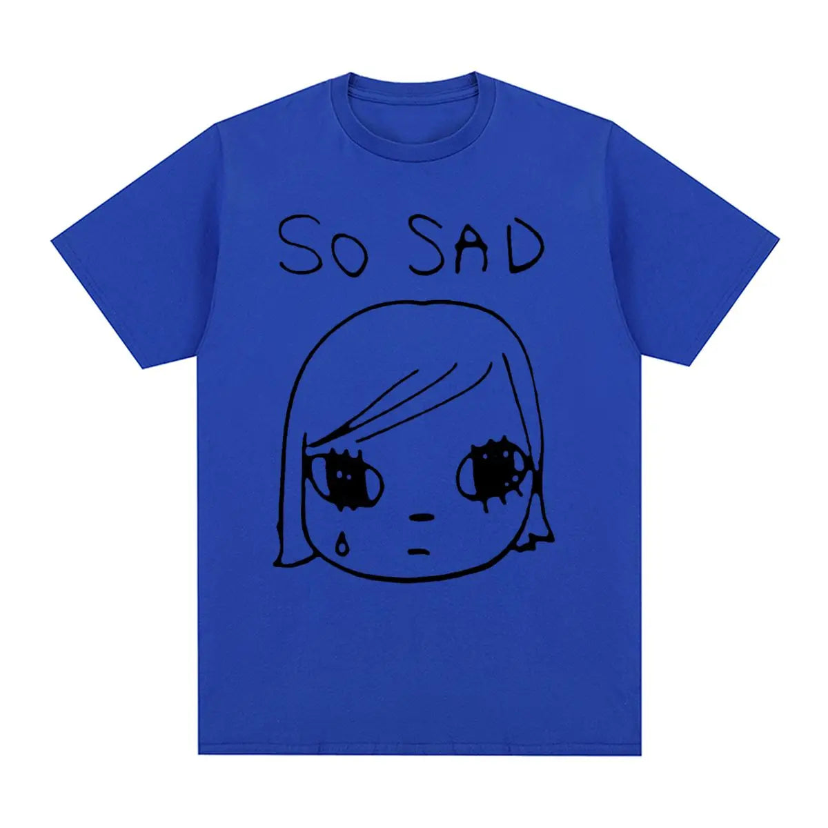 Yoshitomo Nara Sad Vintage T-shirt Japan Party Cotton Men T shirt New Tee Tshirt Womens Tops