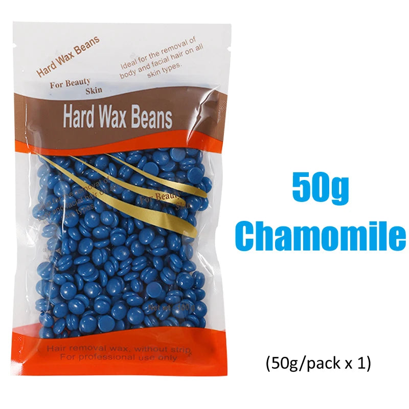 500g/200g/50g Hard Wax Beans for Hair Removal Body European Brazilian Pearl for Wax Warmer Waxing Beans for Wax Heater Machin