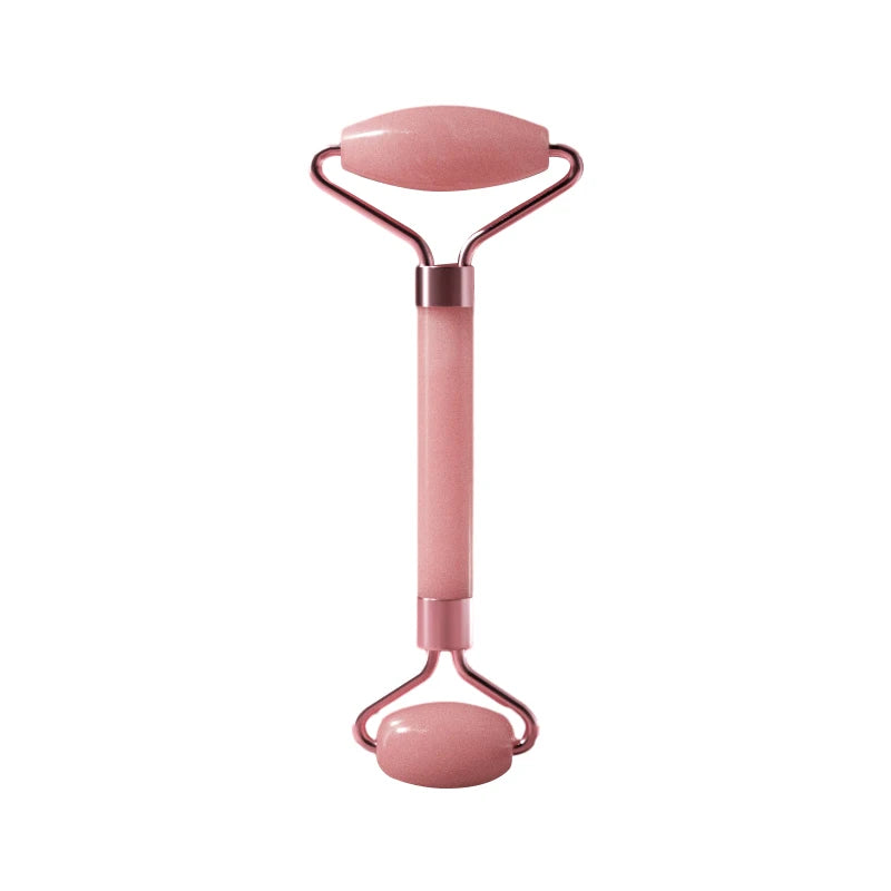 Roller for Face Neck Eye Resin Facial Massage Instrumenr Health Care Scraping Board Musclee Beauty Skincare Tools - Pink-03