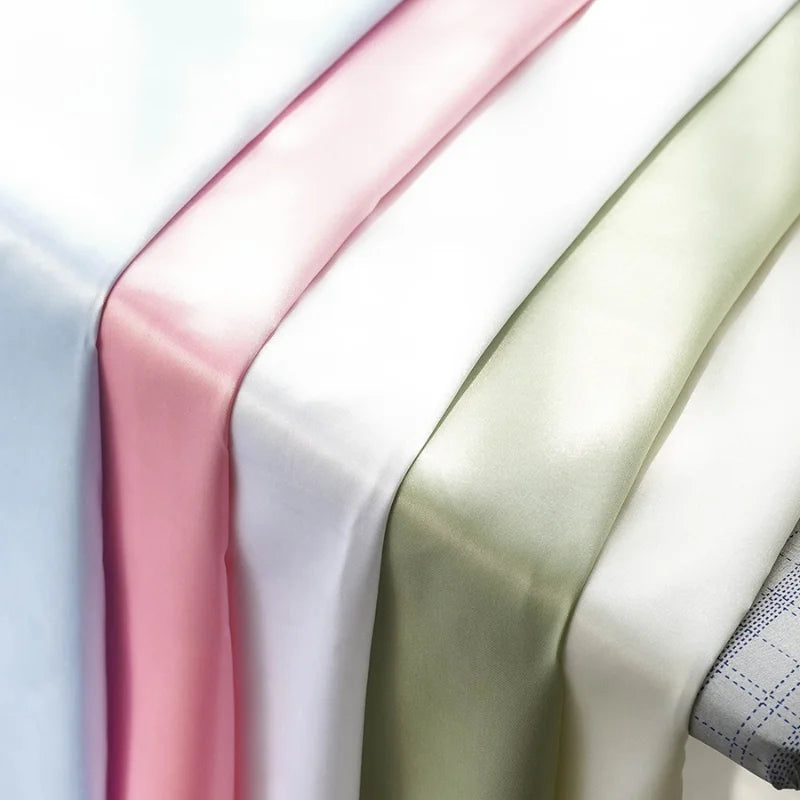 0.5m/1m/2m Satin Fabric Lining Soft and Shiny Silk-Like Material,for Clothing and Lining, Garments, DIY Craft, and Gift Wrapp