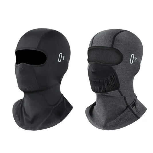 Motorcycle Balaclava Summer UV Protection Glasses Face Breathable Hole Men Women Quick-Drying Motorcyclist Winter Warm Ski Ma