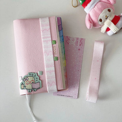 Elastic Strap for A7 M5 Planner Notebook Cute Star Decoration INS Style Storage Accessory Kawaii Straps for Scrapbooking