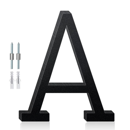 3-12inch Floating Aluminum House Numbers, Modern Metal House Address Numbers Letters, Aluminum Address Letters for Outside - 