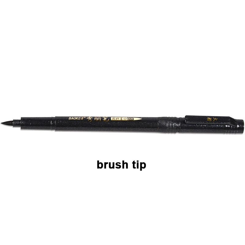 Calligraphy Pen Hand Lettering Pens Brush Lettering Pens Markers for Writing DrawingBlack Ink Pens Art Marker - brush