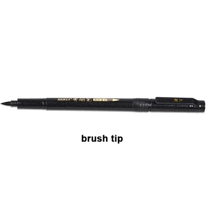 Calligraphy Pen Hand Lettering Pens Brush Lettering Pens Markers for Writing DrawingBlack Ink Pens Art Marker - brush