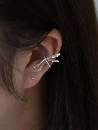 XIYANIKE Vintage Delicate Dragonfly No Hole Ear Bone Clip Earrings For Women New Fashion Jewelry Party Gift серьги жен