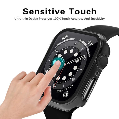 Screen Protector for Apple Watch Ultra 3 2 49 41 44 40 45 46 42mm TPU Bumper Cover Case for iWatch Series 11 10 9 8 7 SE 6 5 