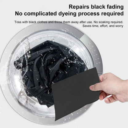 Fabric Dye Restore Color Long-Lasting Laundry Supplies 10 Pieces Fabric Paint Dark Tablets for Cotton Linen Wool T-Shirts Sho