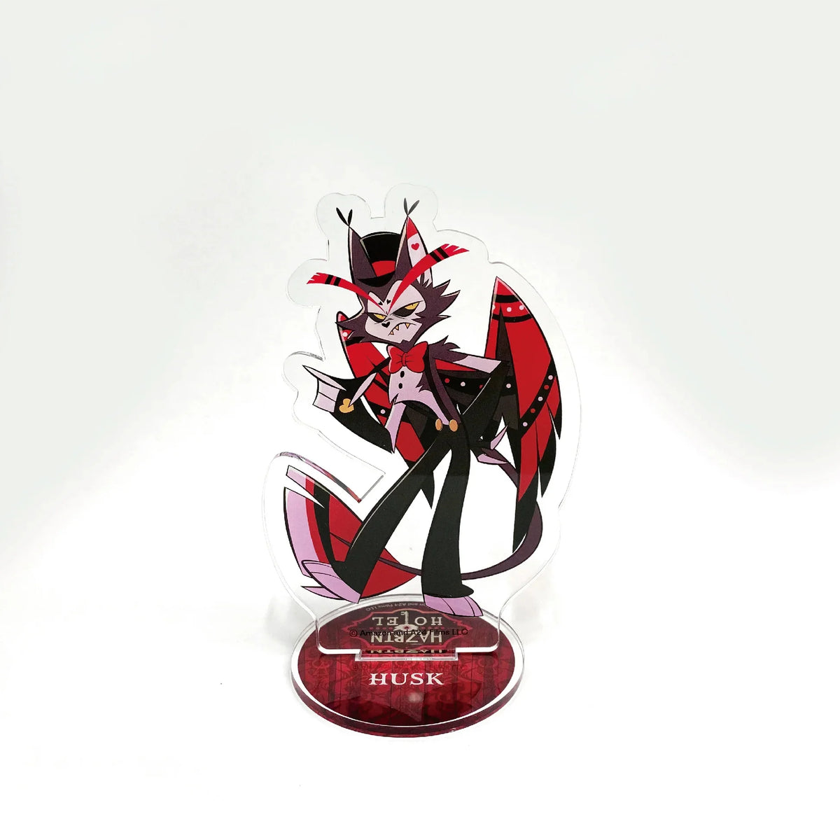 Anime Figurine Hazbin Hotel Acrylic Standee Alastor & Angel Desk Display Figure, Collectible Acrylic Stand, Gift for Fans