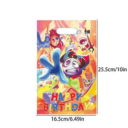 Amazing Digitaled Circues Birthday Decoration Tableware Plate Banner Balloon Party Favors for Kids Baby Shower Party Supplies
