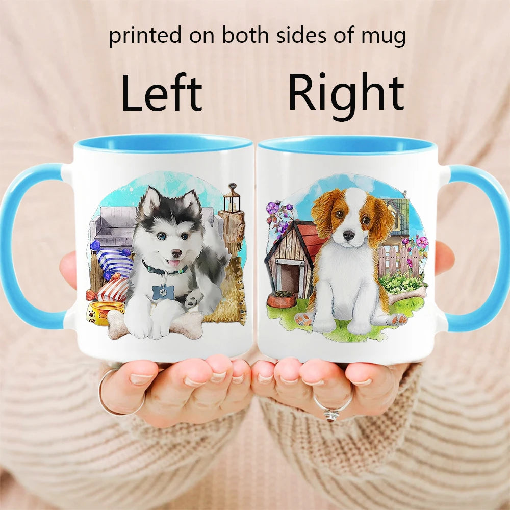 Personalized Photo Mug, Customize Family, Kids,Lovers,Logo, Text, Dog, Cat ,photos Mugs, Tea Milk Cup, Mother's Day Gift