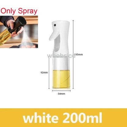 2in1 Kitchen Spray Oil Dispenser Oil Sprayer Polisher Or Only Brush Spray for Air Fryer Salad Grilling Roasting Cooking Kitch