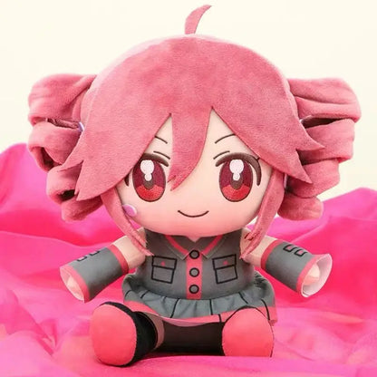 Anime Kasane Teto Cosplay Doll Kawaii Plush Stuffed Doll Ornament Christmas Gifts Anime Merchandise Kid Birthday Gift Home De