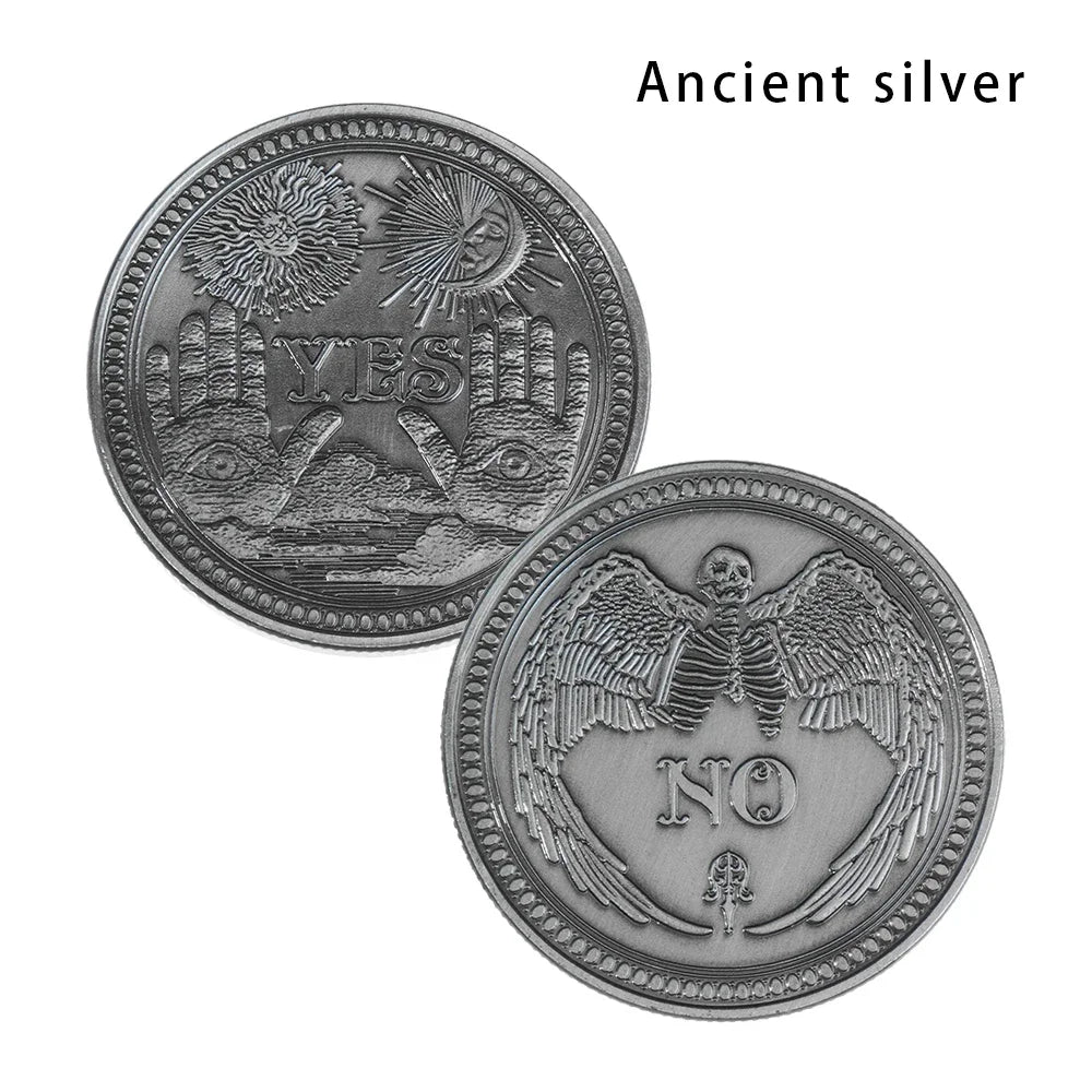 1PC Bronze Yes No Commemorative Coin Collection Gift Souvenir Souvenir Art Metal Antiqu Lovers Craft Gift