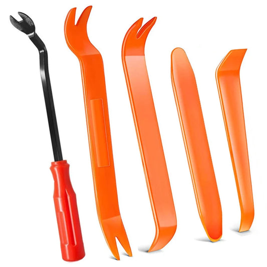 Auto Trim Removal Tool Car Door Trim Panel Tools Car Radio Audio Installer Pry Tool for Car Auto Door Clip Panel Crowbar Remo