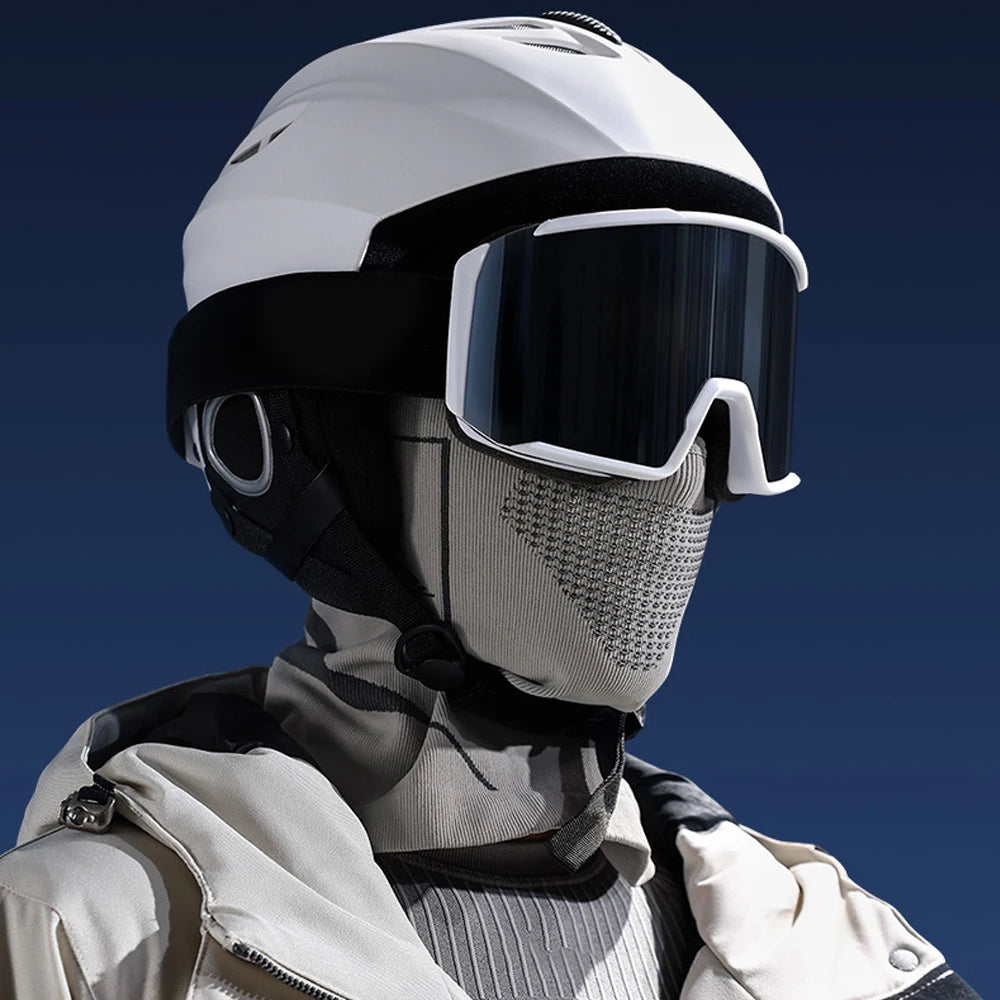 Unisex Winter Warm Balaclava Hat Elastic Breathable Cycling Full Face Mask Outdoor Running Skiing Mask Motorcycle Helmet Inne