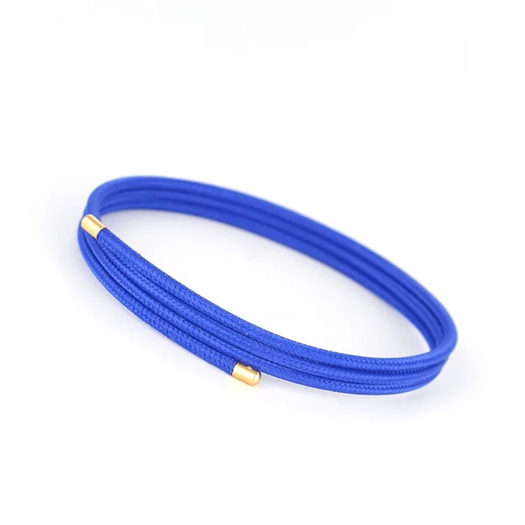 1PC Multicolor Magnetic Rope 51cm Adjustable Bracelets Rope For DIY Fashion Women Men Necklace Jewelry Making Accessories - B