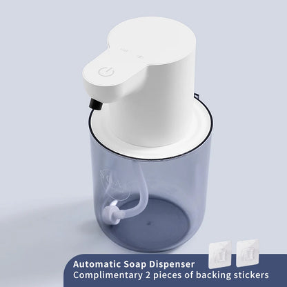 New Wall Mounted Automatic Soap Dispenser Foam Smart Hand Washing Machine 500ml Liquid Rechargeable Bathroom Induction Sensor
