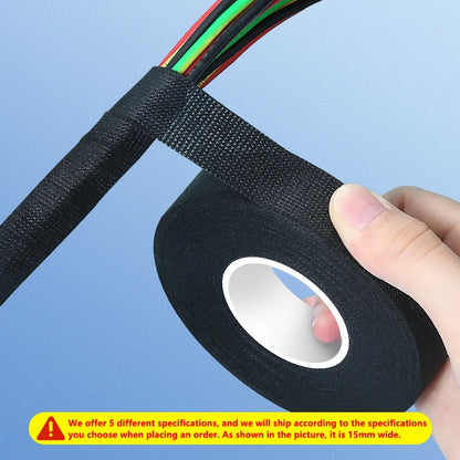 iLMH High Temperature Wire Harness Cloth Tape Automotive Cable Loom Heatproof Fabric Adhesive Tape, Engine Electrical Insulat
