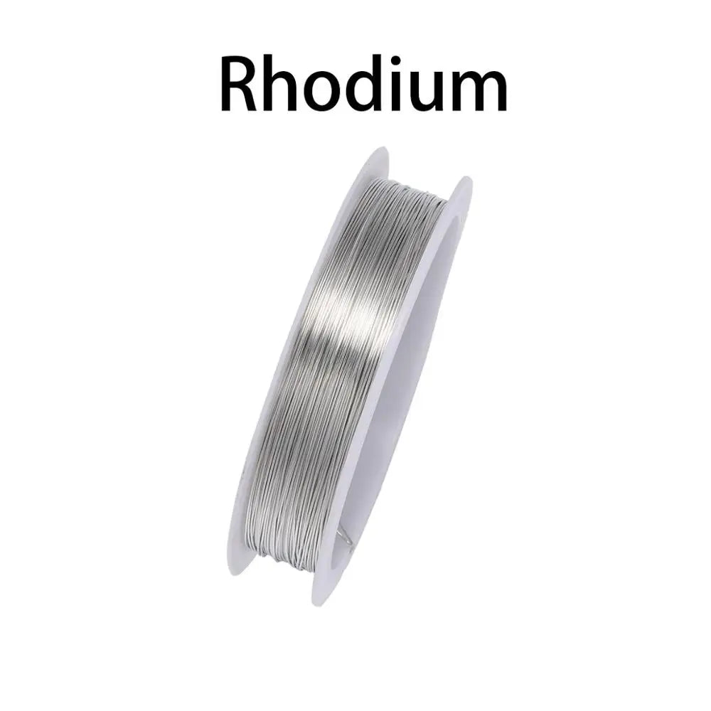 Copper Beading Wire, Flexible Jewelry Making Wire, 0.2mm to 1mm Copper Wire for Bracelets, Necklace DIY, Bead Weaving and Wir
