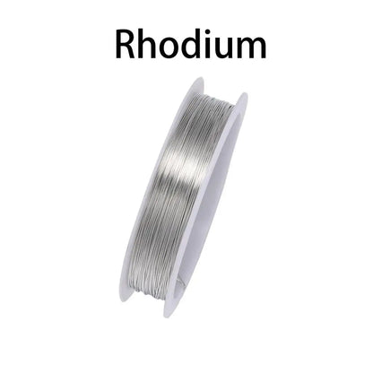 Copper Beading Wire, Flexible Jewelry Making Wire, 0.2mm to 1mm Copper Wire for Bracelets, Necklace DIY, Bead Weaving and Wir