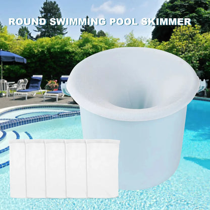 5-50Pcs Pool Skimmer Socks Filter Storage Nylon Swimming Pool Filter Socks For Basket Skimmer Pool Cleaning Filters