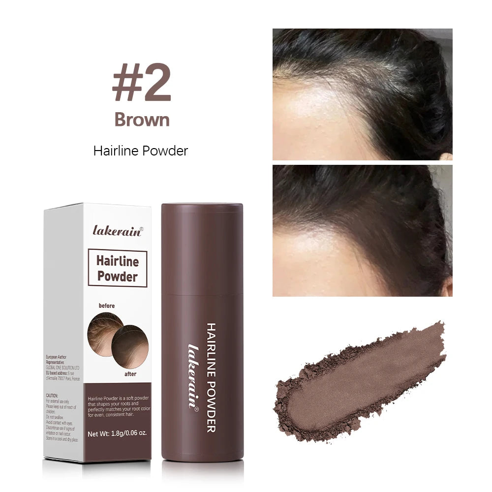 Waterproof Hairline & Root Concealer Pen – Instant Grey Coverage with Easy Blend Powder Stick for Normal Hair - 2