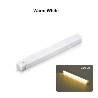 Wireless USB Rechargeable Motion Sensor LED Bar Light Induction Night Light