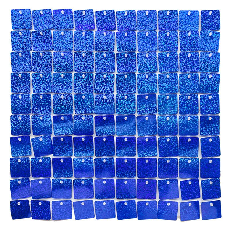 6-30Pcs Colorful Glitter Sequins Background Wall Panels Light Gold Square Shiny Panels Wedding Birthday Christmas Party Backd