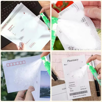 Elimination Privacy Spray Pen Thermal Paper Corrector Data Protection Privacy Protection Correction Fluid Portable Express To